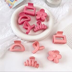 Pink Kids or adult’s with fine hair Toy Hair Clips Set
0200
